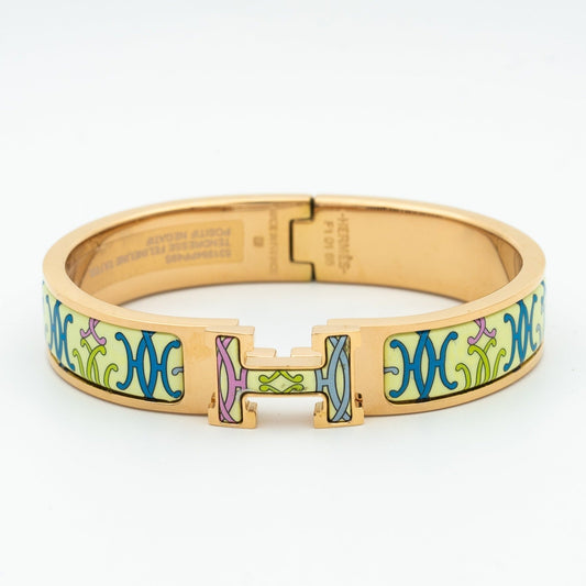 [：Polaidi Jewelry]H BRACELET BEIGE MULTICOLOR