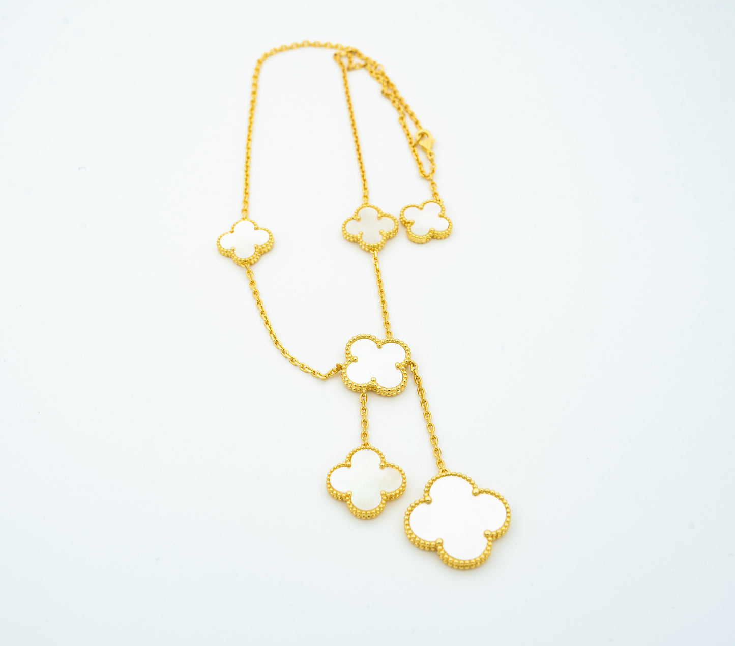 [：Polaidi Jewelry]CLOVER MOTHER OF PEARL NECKLACE 6 MOTIF