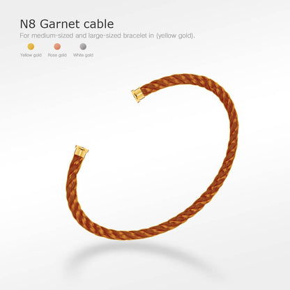[Polaidi Jewelry]FORCE SERIES BRACELET CABLES 50 CHOICES (DIY SELECTION)