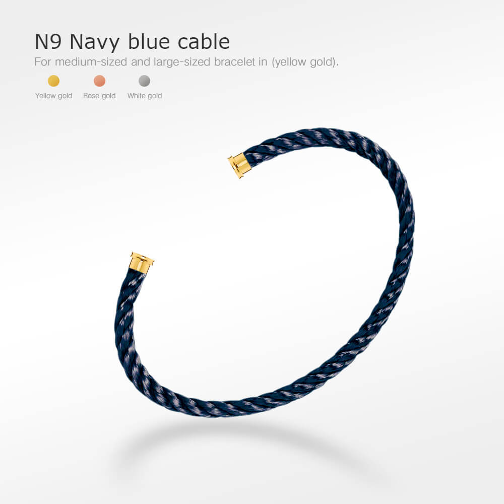 [Polaidi Jewelry]FORCE SERIES BRACELET CABLES 50 CHOICES (DIY SELECTION)