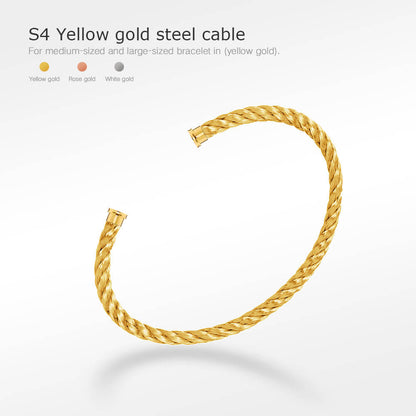 [Polaidi Jewelry]FORCE SERIES BRACELET CABLES 50 CHOICES (DIY SELECTION)