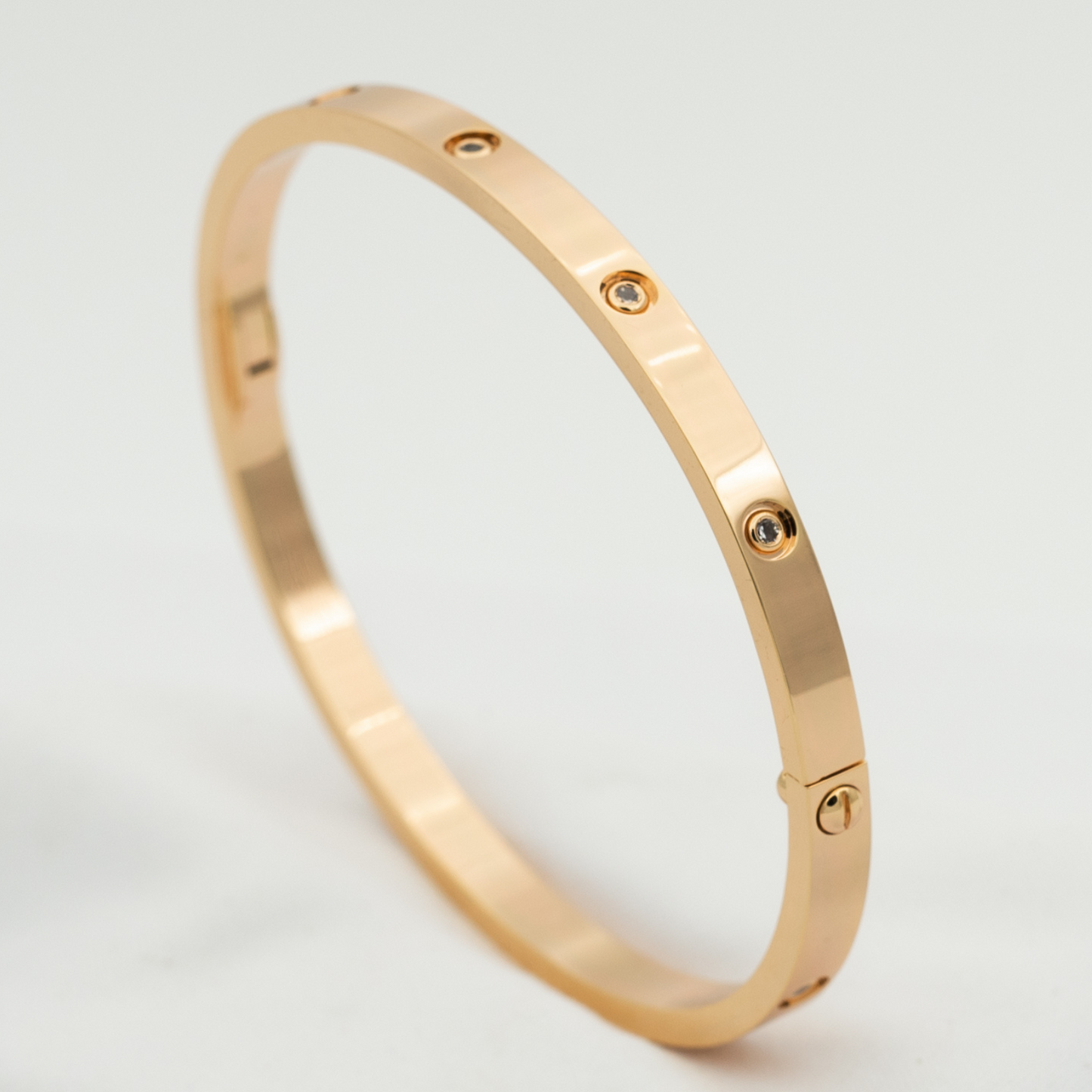 [Polaidi Jewelry]LOVE BRACELET 3.65MM 10 DIAMONDS