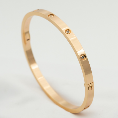 [Polaidi Jewelry]LOVE BRACELET 3.65MM 10 DIAMONDS