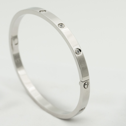 [：Polaidi Jewelry]LOVE BRACELET 3.65MM 10 DIAMONDS