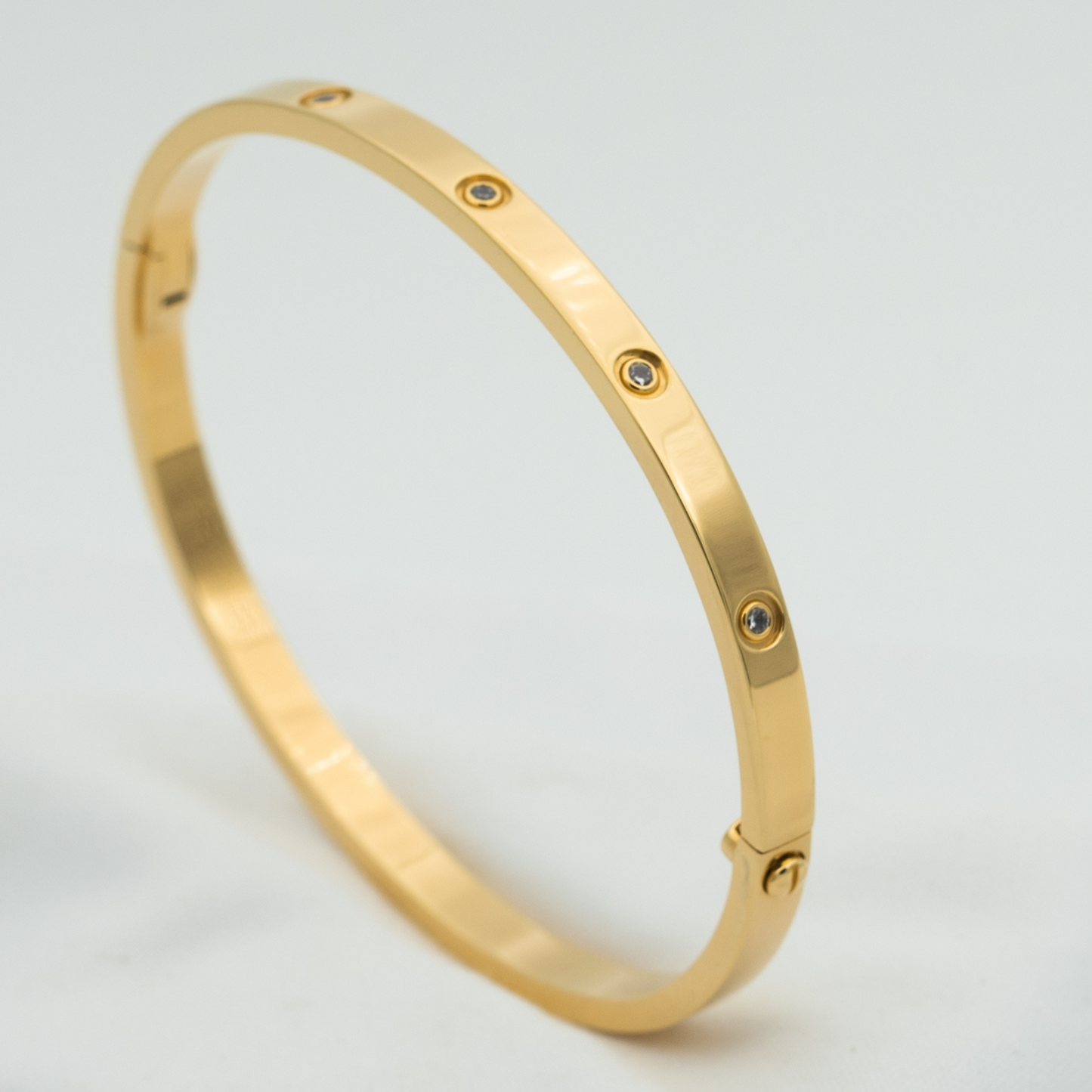 [：Polaidi Jewelry]LOVE BRACELET 3.65MM 10 DIAMONDS