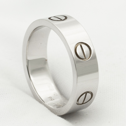 [：Polaidi Jewelry]LOVE RING 5.5MM NO DIAMOND