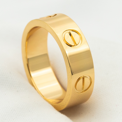 [：Polaidi Jewelry]LOVE RING 5.5MM NO DIAMOND
