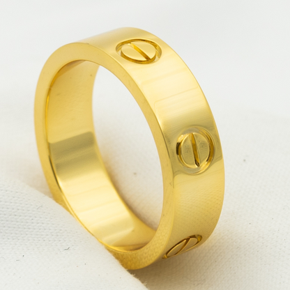 [：Polaidi Jewelry]LOVE RING 5.5MM NO DIAMOND