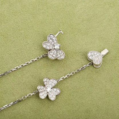 [：Polaidi Jewelry]FRIVOLE SILVER 9 FLOWERS NECKLACE