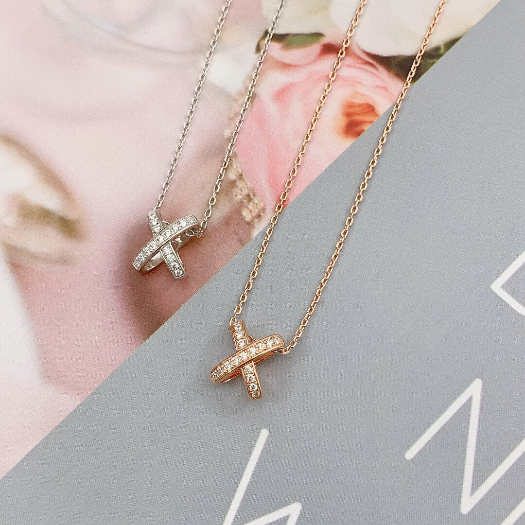 [：Polaidi Jewelry]JEUX DE DIAMOND NECKLACE