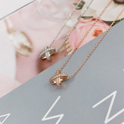 [：Polaidi Jewelry]JEUX DE DIAMOND NECKLACE