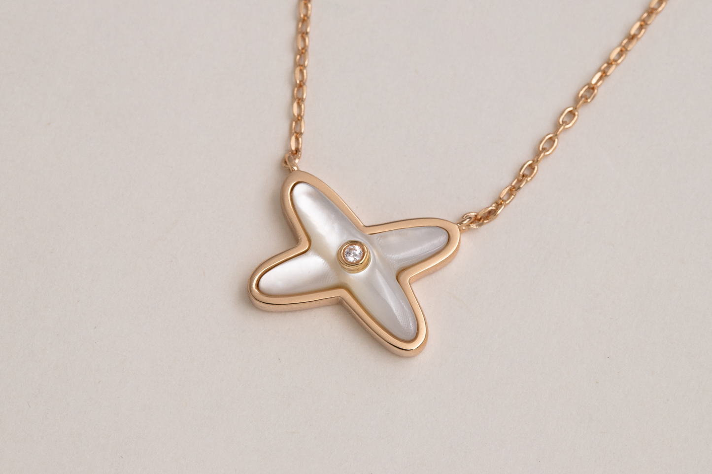 [：Polaidi Jewelry]JEUX DE NECKLACE 1 DIAMOND