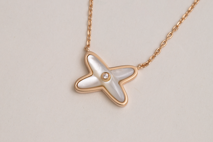 [：Polaidi Jewelry]JEUX DE NECKLACE 1 DIAMOND