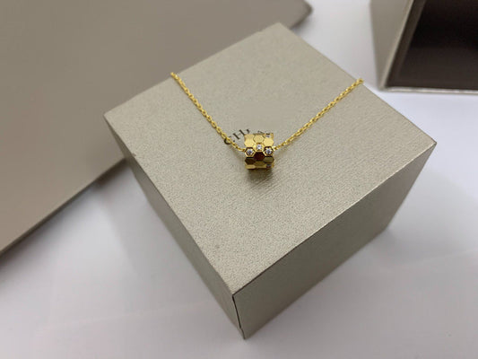 [Polaidi Jewelry]BEE LOVE DIAMOND NECKLACE