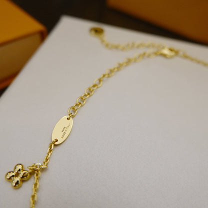 [Polaidi Jewelry]BLOOMING SUPPLE NECKLACE BRASS