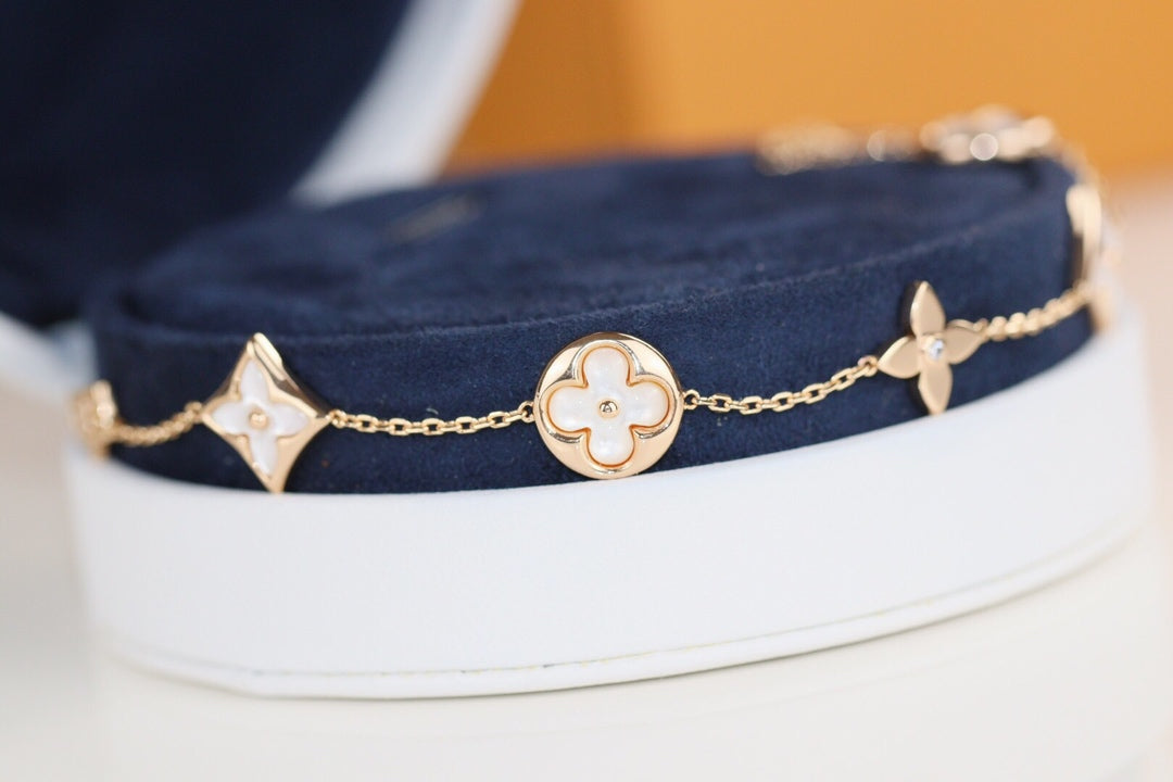 [Polaidi Jewelry]LEAF CLOVER BRACELET