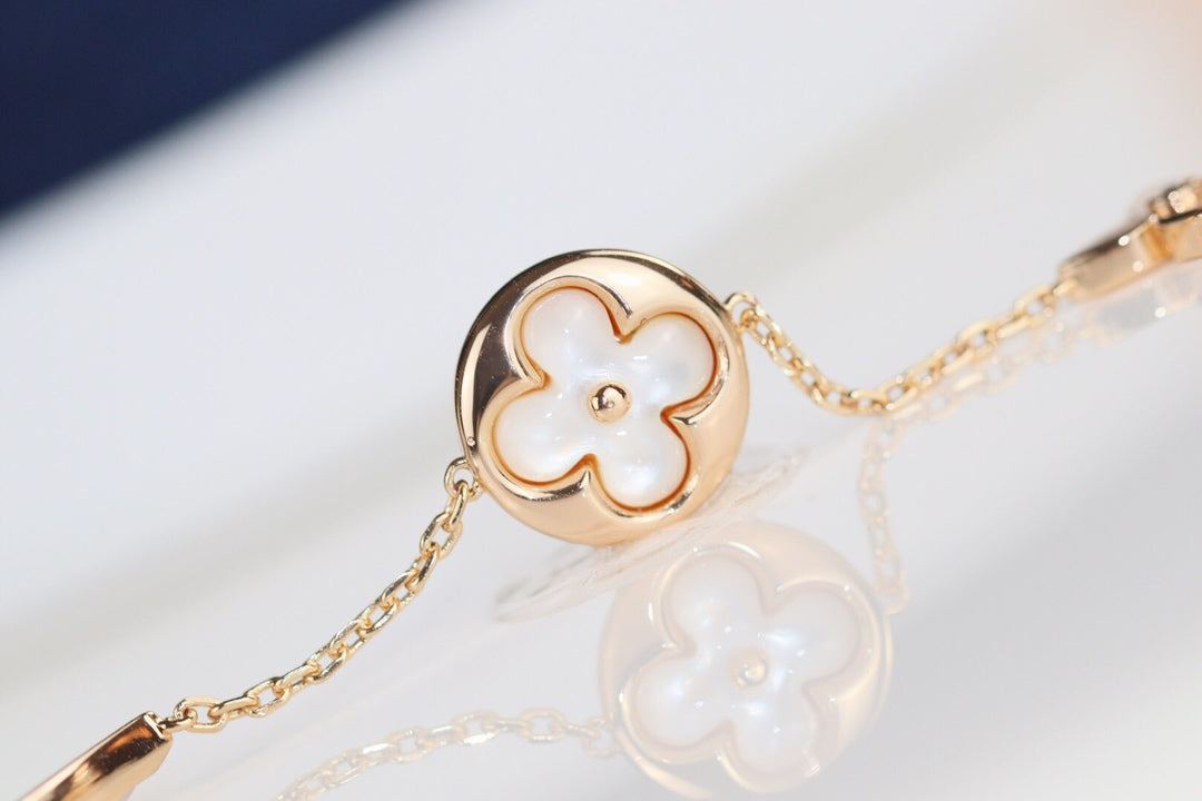 [Polaidi Jewelry]LEAF CLOVER BRACELET
