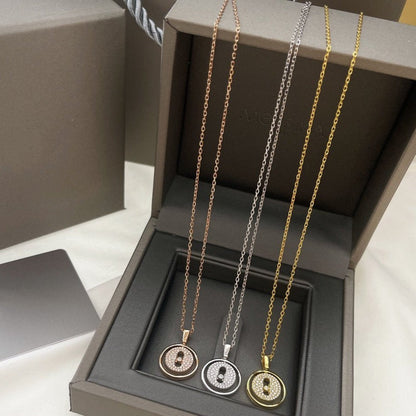 [Polaidi Jewelry]LUCKY MOVER PM HALSKETTE PAVÉ