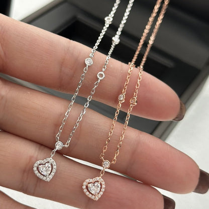 [Polaidi Jewelry]JOY HERZ DIAMANT HALSKETTE