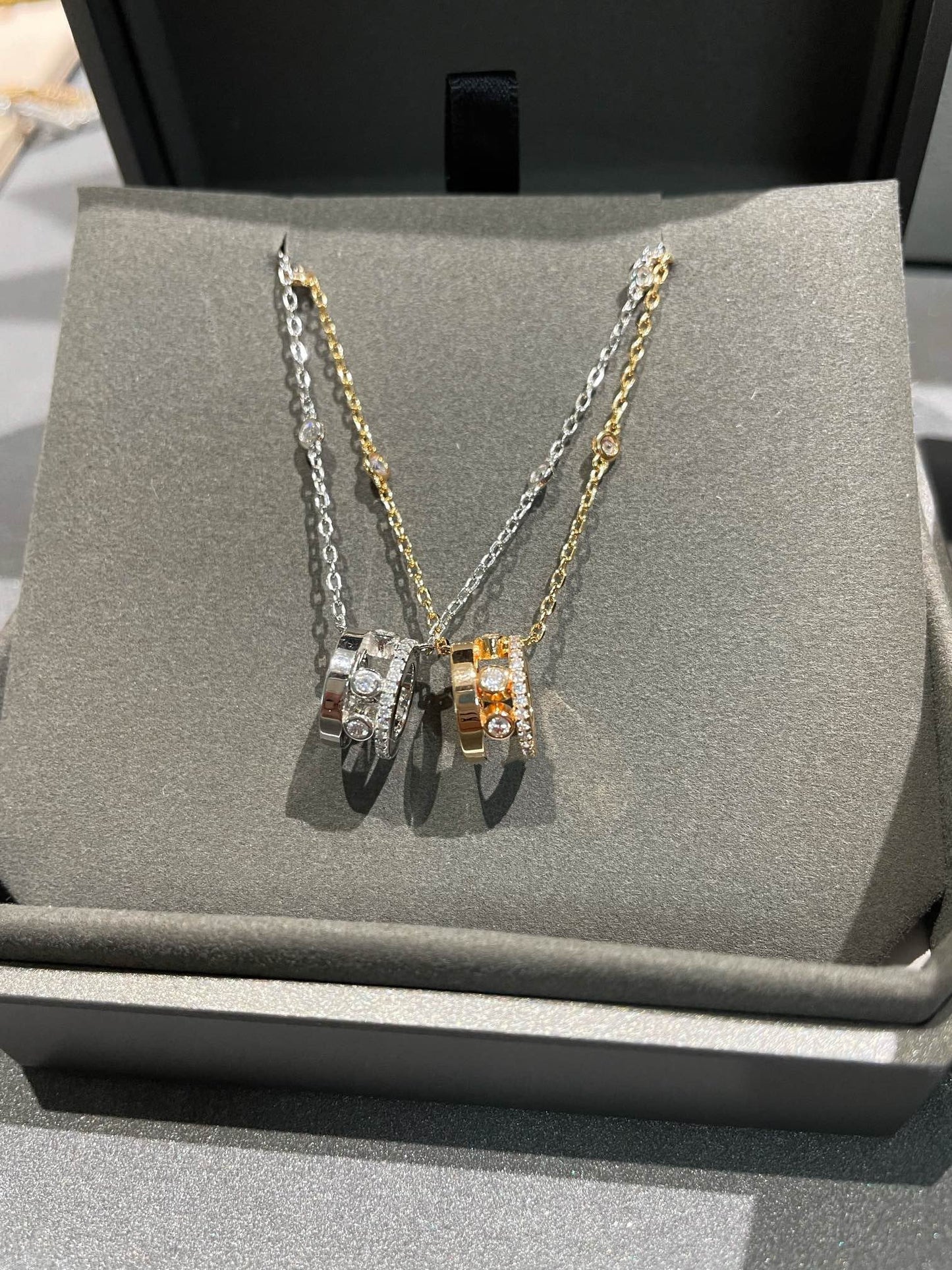 [Polaidi Jewelry]KETTE BEWEGUNG ROMAN PEDANT HALSKEETTE