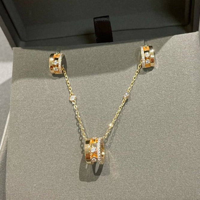 [Polaidi Jewelry]KETTE BEWEGUNG ROMAN PEDANT HALSKEETTE