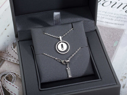 [Polaidi Jewelry]LUCKY MOVE PM HALSKETTE SILBER DIAMANT