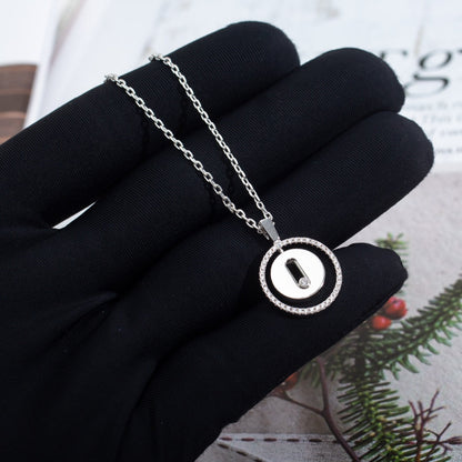 [Polaidi Jewelry]LUCKY MOVE PM HALSKETTE SILBER DIAMANT