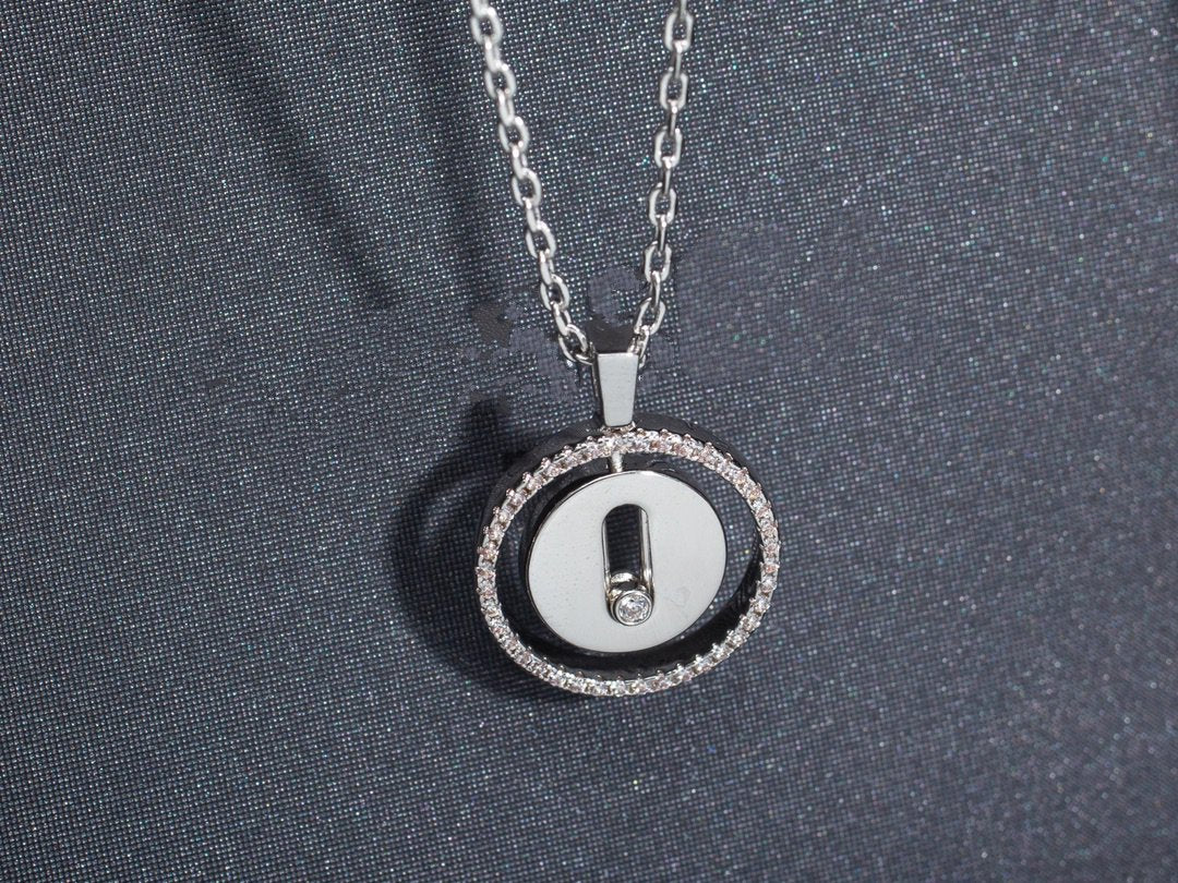 [Polaidi Jewelry]LUCKY MOVE PM HALSKETTE SILBER DIAMANT