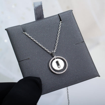 [Polaidi Jewelry]LUCKY MOVE PM HALSKETTE SILBER DIAMANT