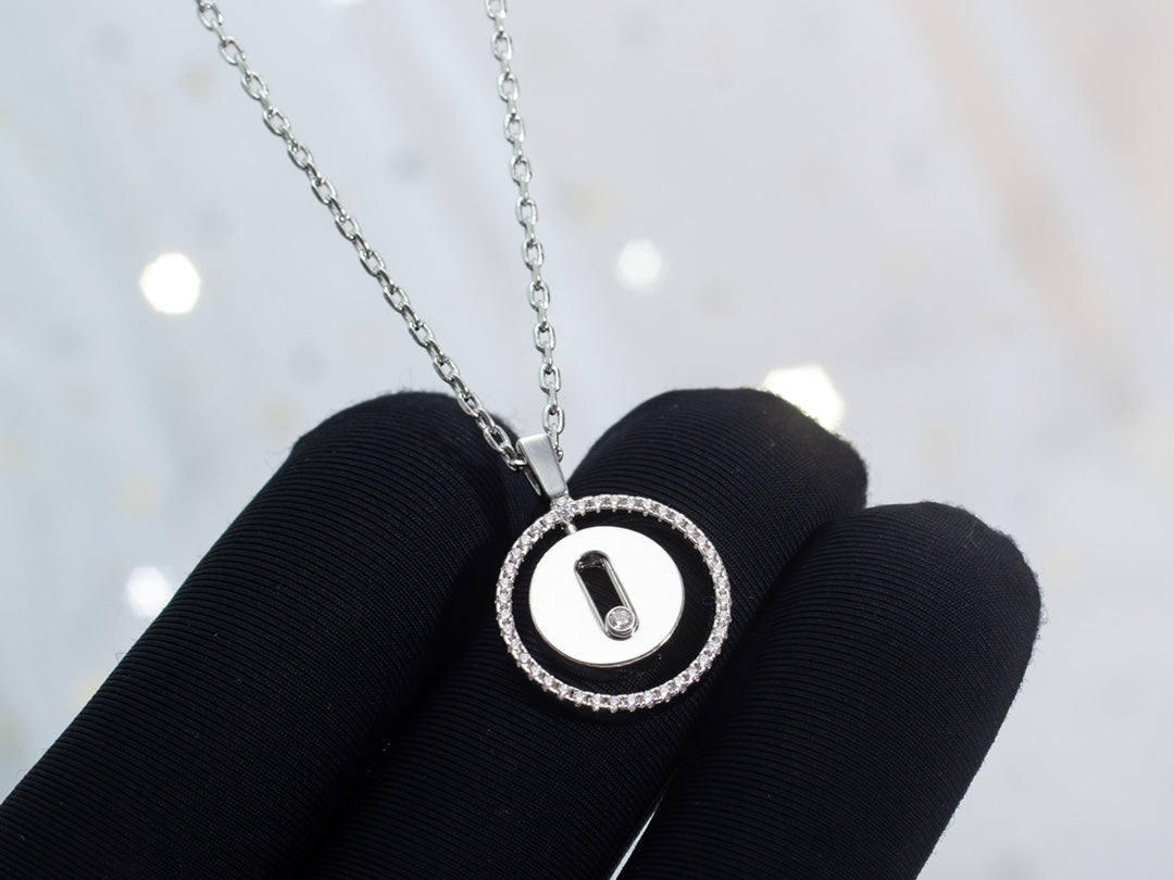[Polaidi Jewelry]LUCKY MOVE PM HALSKETTE SILBER DIAMANT