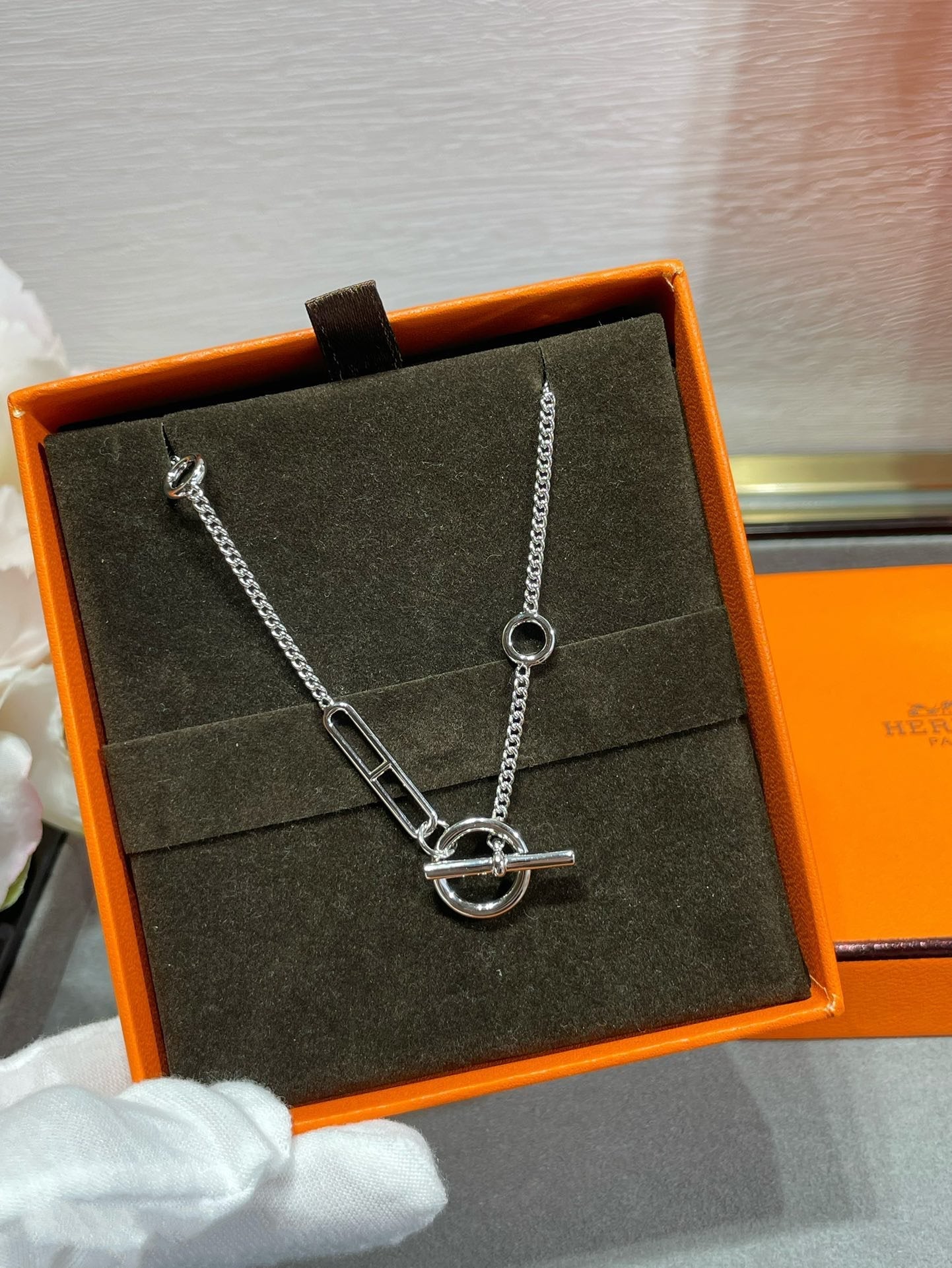 [Polaidi Jewelry]HM STERLING CHAINE D'ANCRE HEART