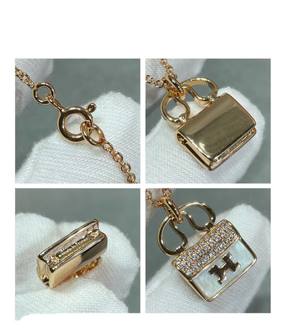 [：Polaidi Jewelry]H CIRCE MOISSANITE PENDANT NECKLACE GOLD