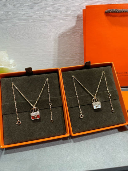 [Polaidi Jewelry]H CIRCE MOISSANITE PENDANT NECKLACE GOLD