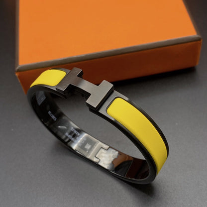 [Polaidi Jewelry]CLIC HM SO BLACK YELLOW BRACELET