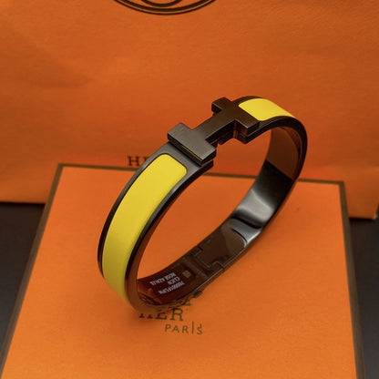 [Polaidi Jewelry]CLIC HM SO BLACK YELLOW BRACELET
