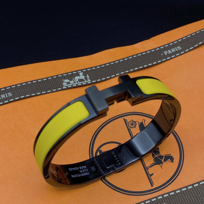 [：Polaidi Jewelry]CLIC HM SO BLACK YELLOW BRACELET