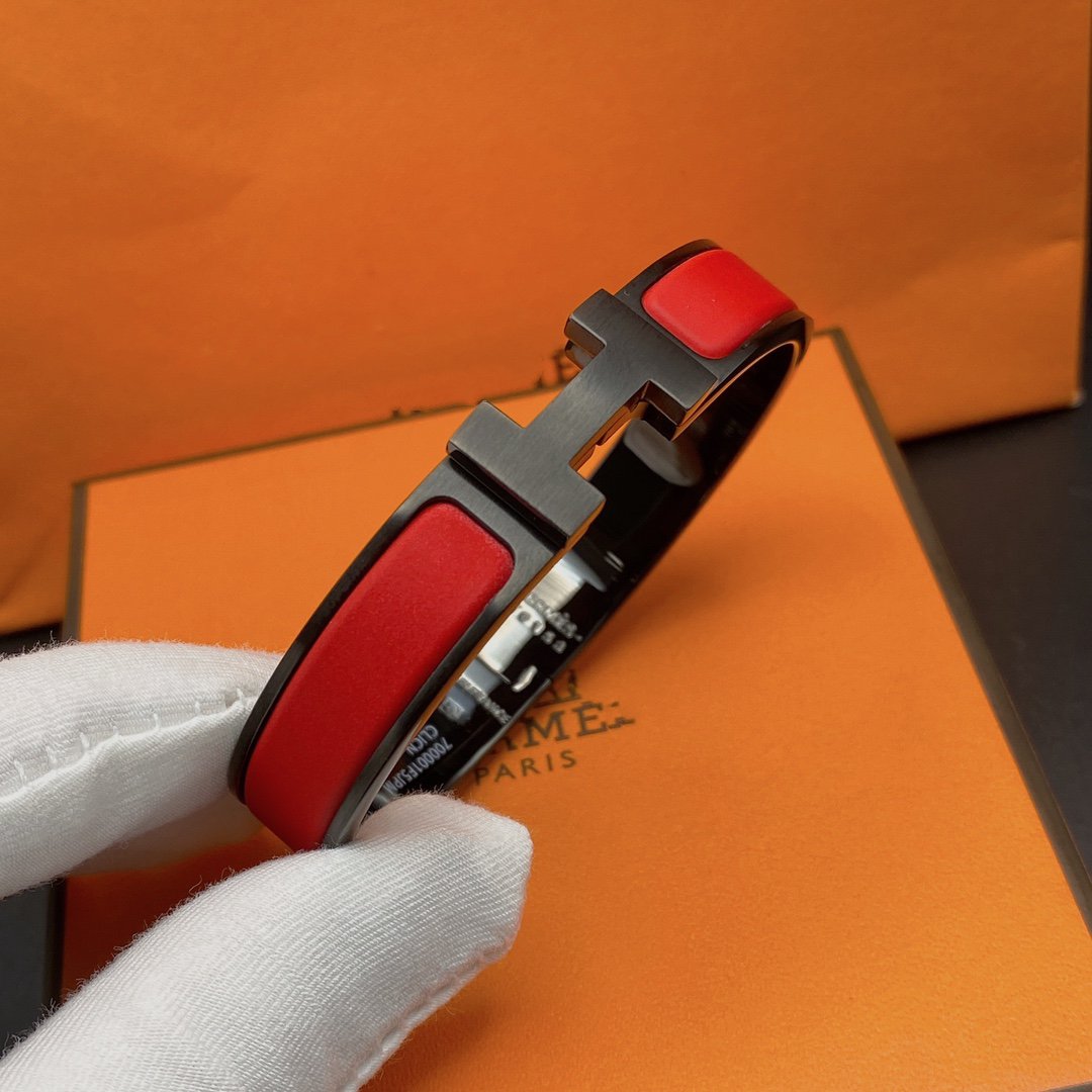 [Polaidi Jewelry]CLIC HM SO BLACK RED BRACELET