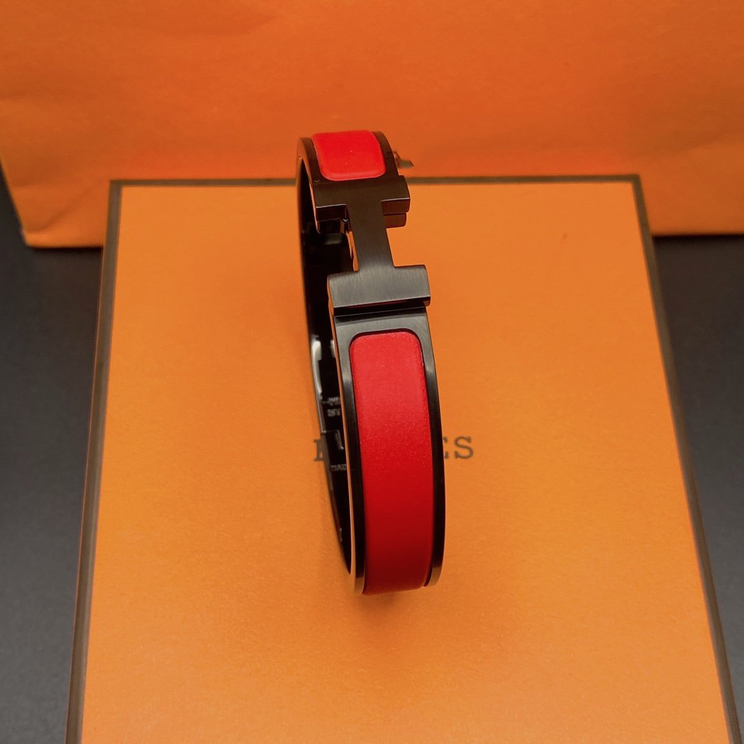 [Polaidi Jewelry]CLIC HM SO BLACK RED BRACELET