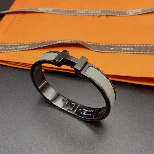 [：Polaidi Jewelry]CLIC HM SO BLACK GREY BRACELET