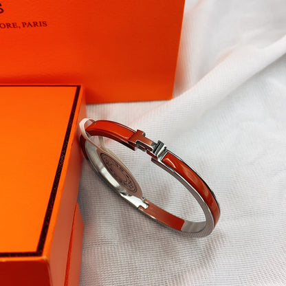 [：Polaidi Jewelry]CLASSIC HM CLIC RED 8MM ENAMEL BRACELET