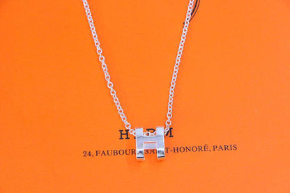 [Polaidi Jewelry]HM NECKLACE H LETTER OVAL SERIES