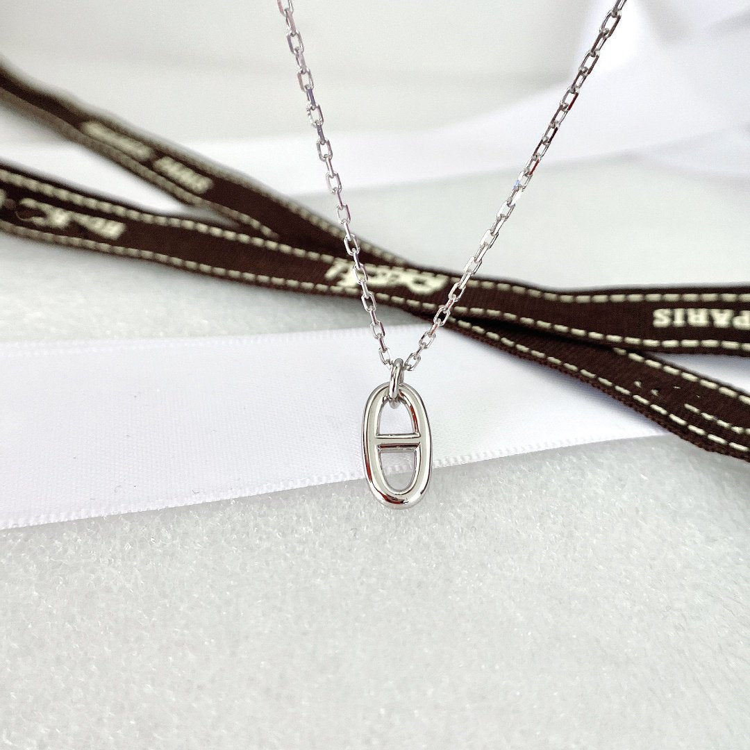[Polaidi Jewelry]HM PIG NOSE NECKLACE