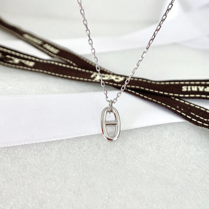 [Polaidi Jewelry]HM PIG NOSE NECKLACE
