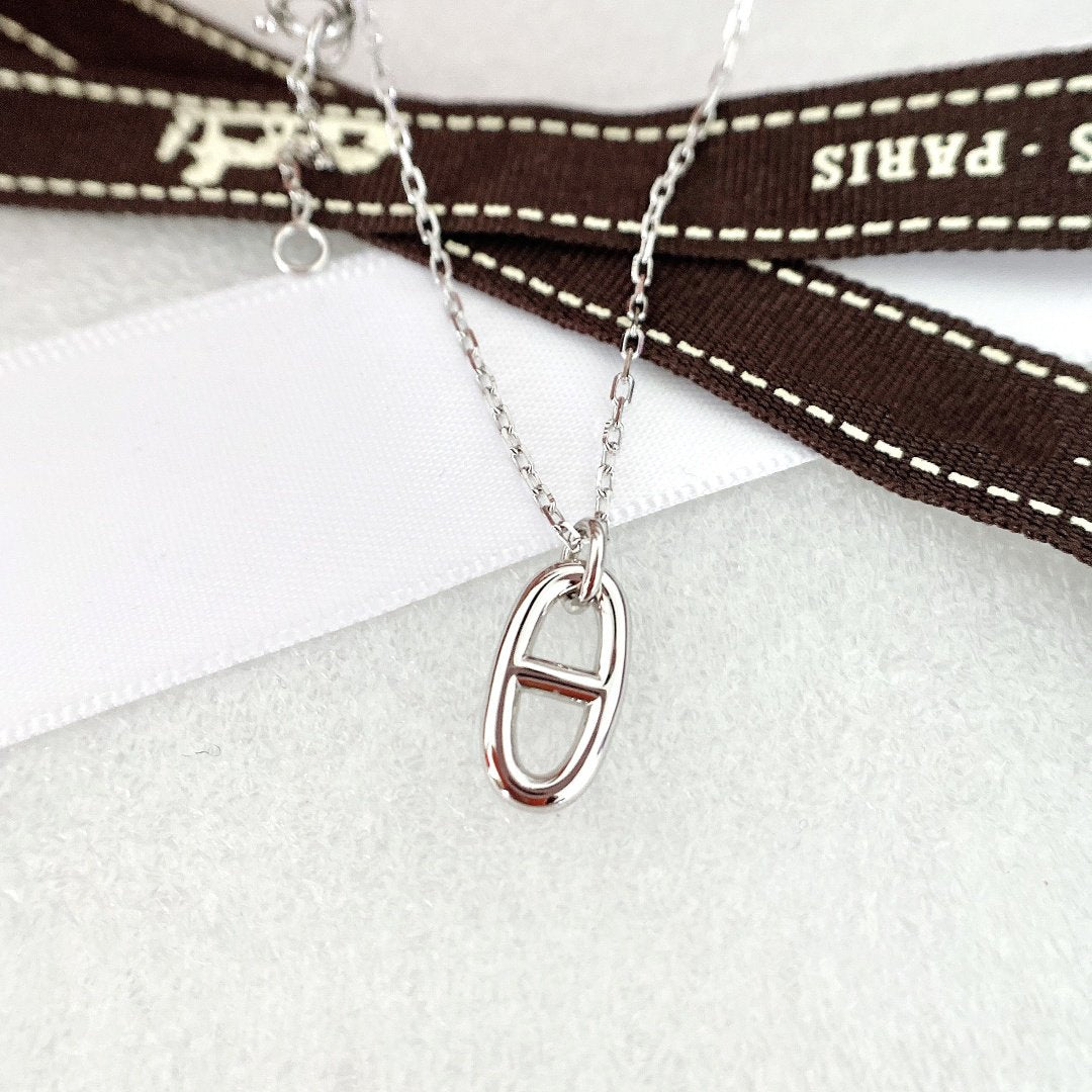 [：Polaidi Jewelry]HM PIG NOSE NECKLACE