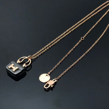 [Polaidi Jewelry]WOMEN'S HM AMULETTES CONSTANCE PENDANT NECKLACE