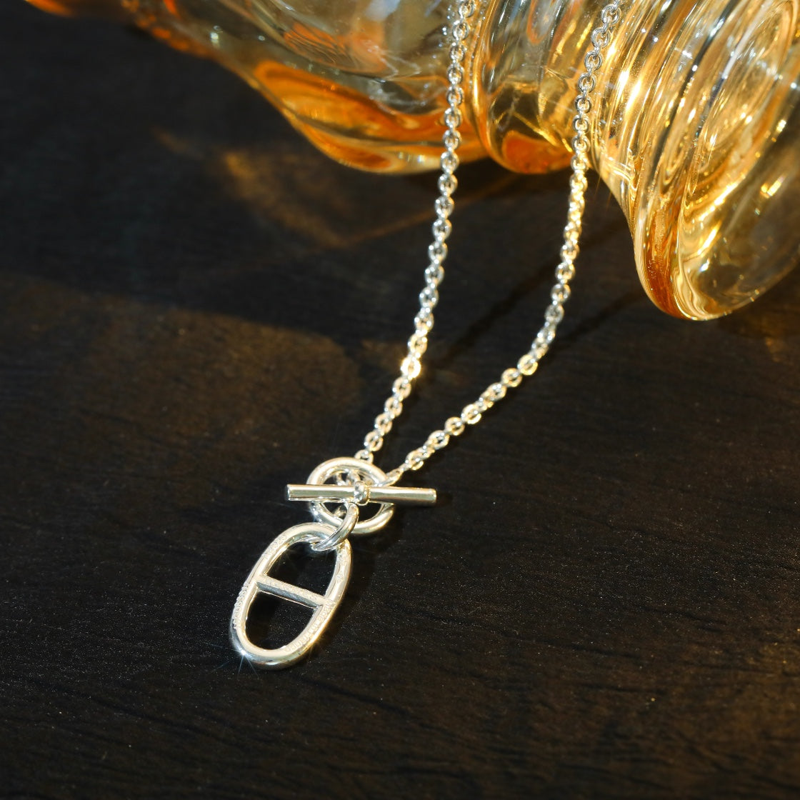 [：Polaidi Jewelry]HM CHAINE D'ANCRE PENDANT NECKLACE STERLING SILVER