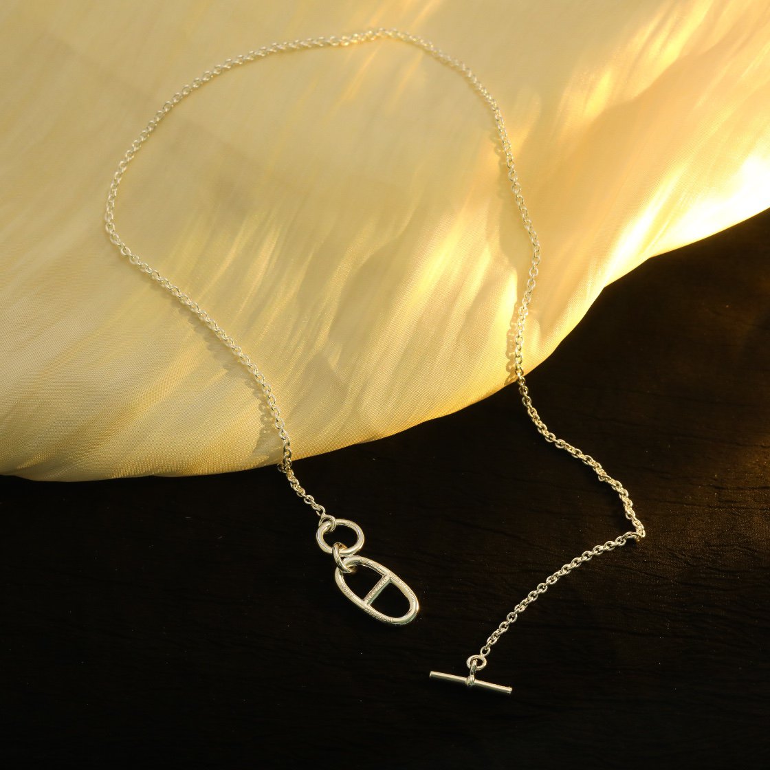 [：Polaidi Jewelry]HM CHAINE D'ANCRE PENDANT NECKLACE STERLING SILVER