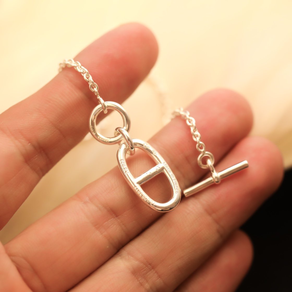 [：Polaidi Jewelry]HM CHAINE D'ANCRE PENDANT NECKLACE STERLING SILVER