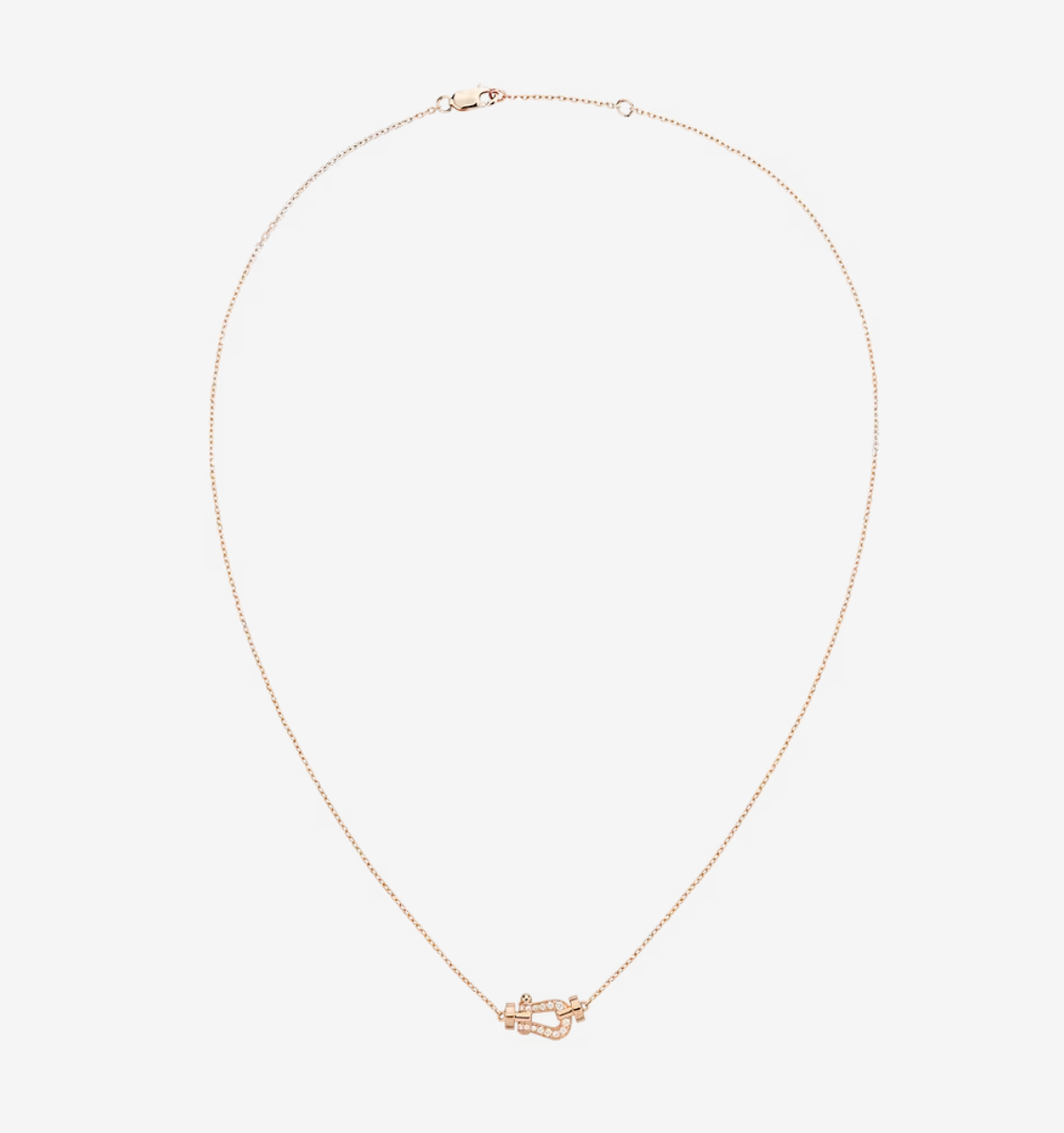 [Polaidi Jewelry]FORCE 10 DIAMOND PINK GOLD NECKLACE MINI MODEL