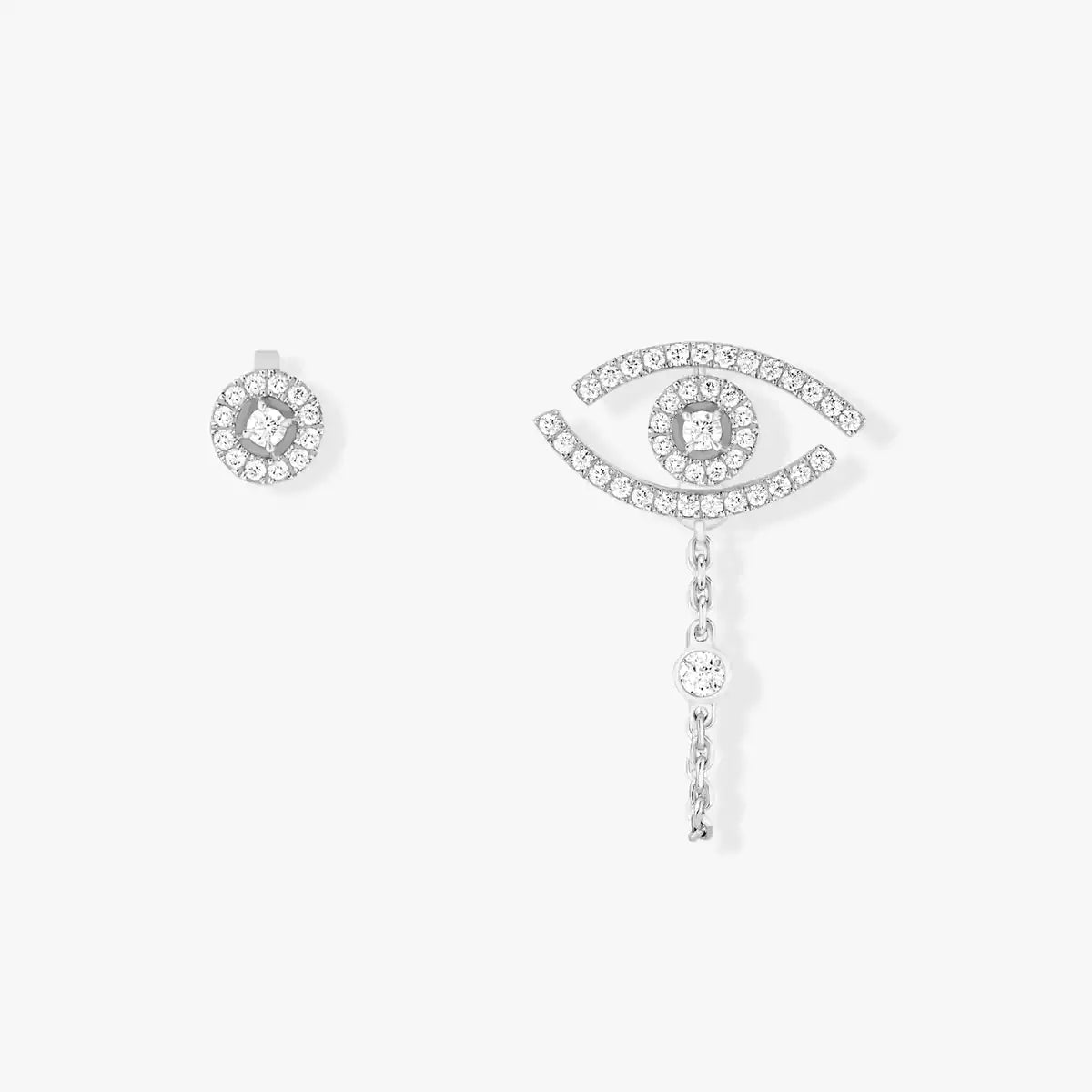 [Polaidi Jewelry]Lucky Eye Diamond Earrings